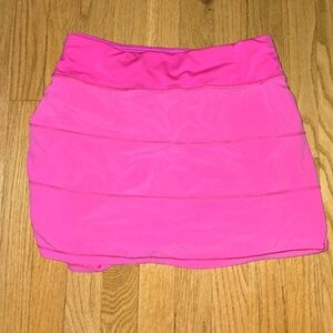 Pink lululemon skort size 14